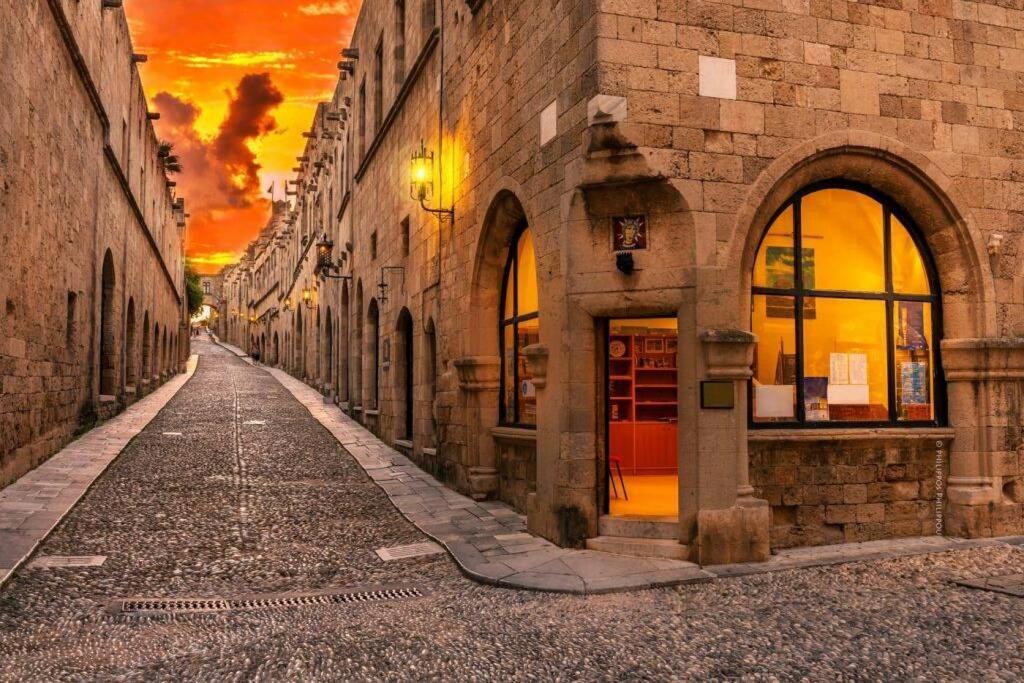 Vila Anna'S House In The Old Town Rhodes City Exteriér fotografie