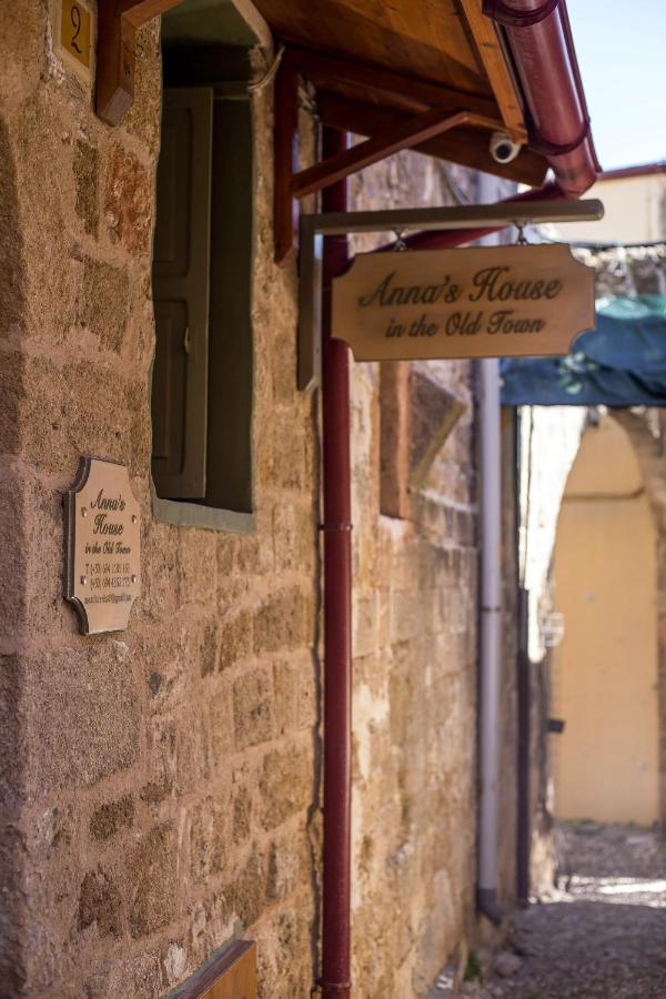 Vila Anna'S House In The Old Town Rhodes City Exteriér fotografie