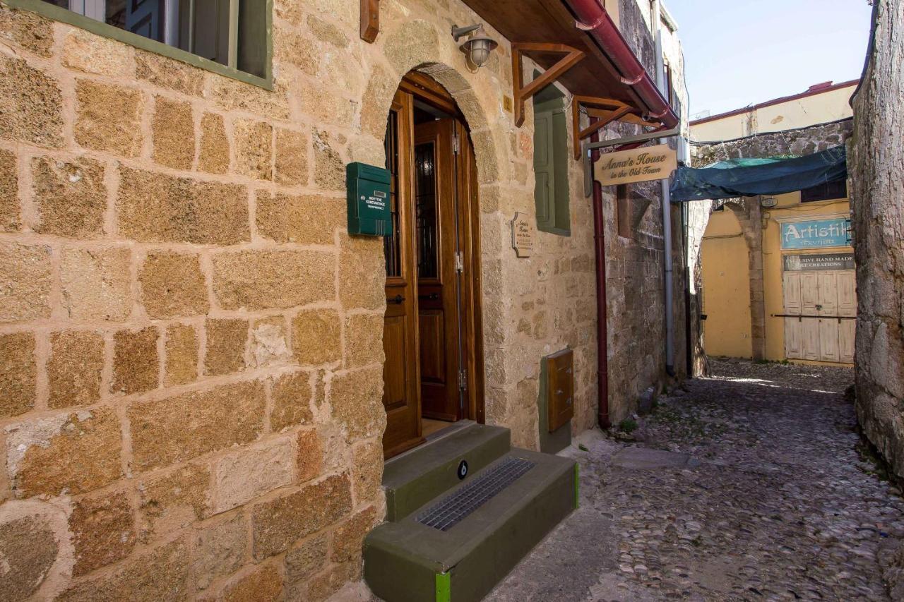 Vila Anna'S House In The Old Town Rhodes City Exteriér fotografie